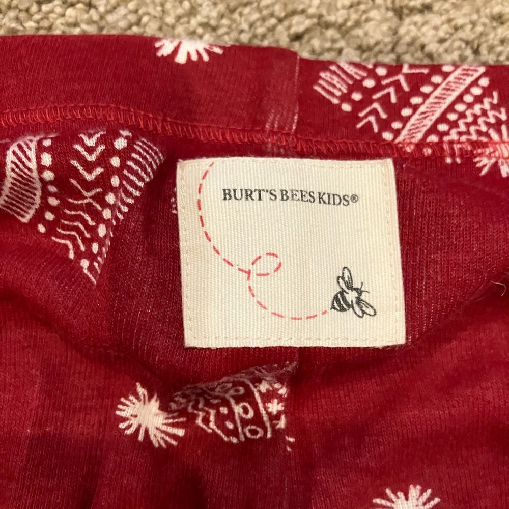 Burt's Bees Kids Organic Cotton Holiday Pajama Set - Picture 3 of 10